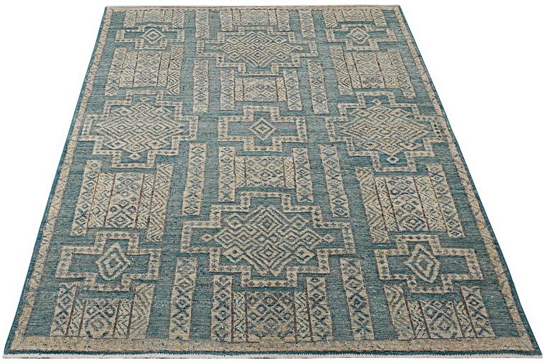 A carpet, morocco, modern design, c. 302 x 204 cm.