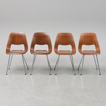 ALFREDO HÄBERLI, four 'Jill' chairs, Vitra, 2012.