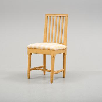 STOL. Gustaviansk, 1700-talets slut.