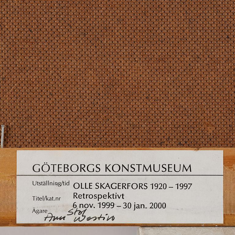 Olle Skagerfors, "Flaskan".