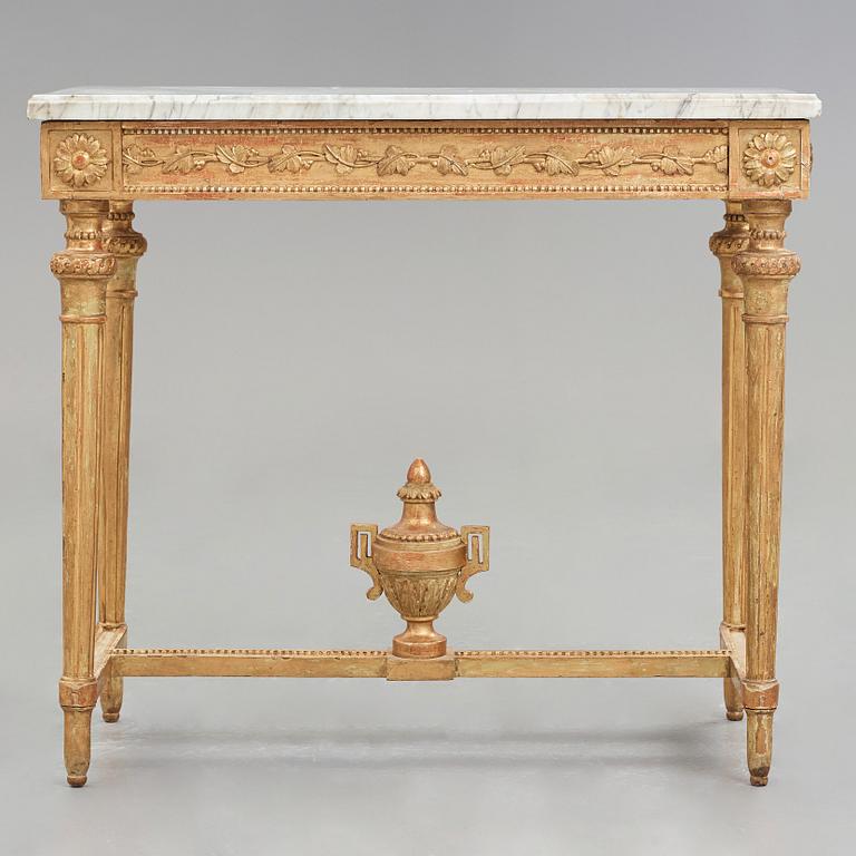 KONSOLBORD, stockholmsarbete, 1700-talets slut, gustavianskt.