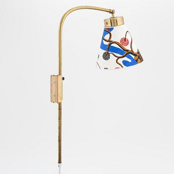 Josef Frank, a model 2484 wall lamp, Firma Svenskt Tenn, Sweden.