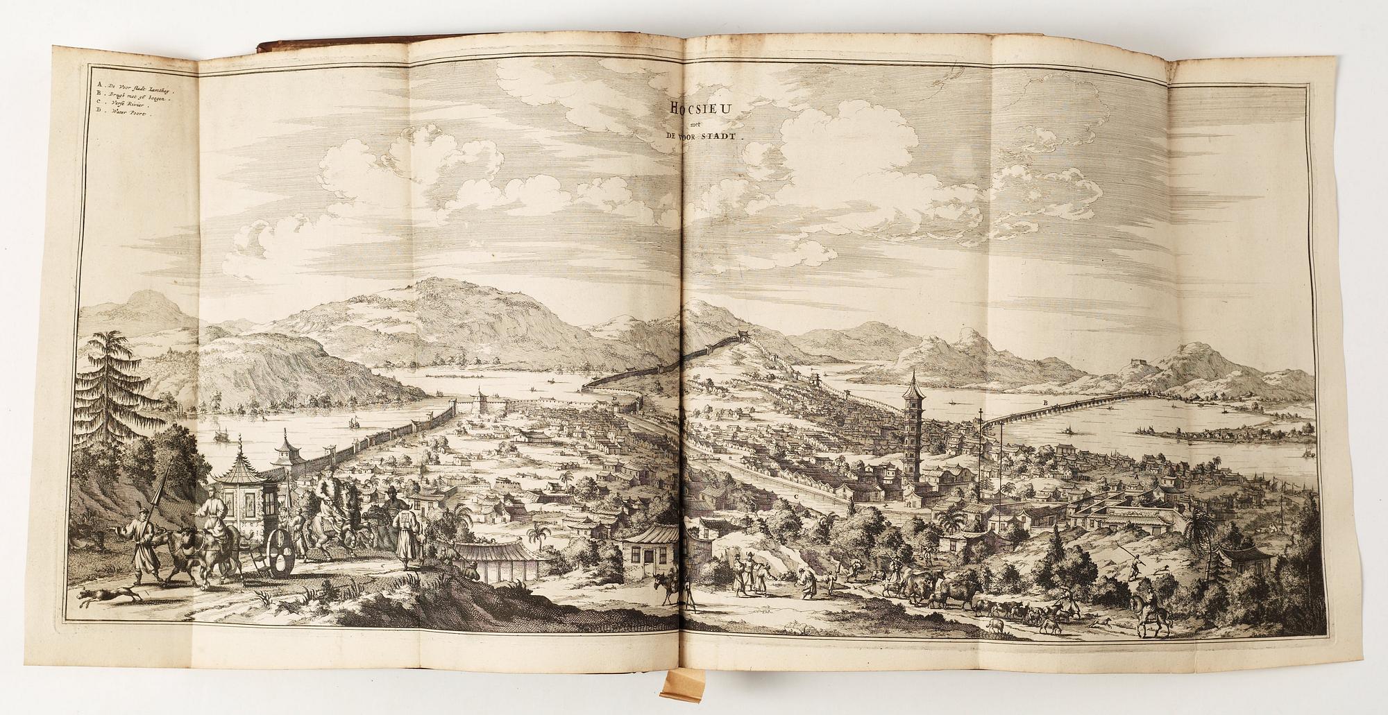 DAPPERT OLFERT (1639-1689), Tweede en derde Gesandschap na het Keyserryck van Taysing of China. Amsterdam 1670.