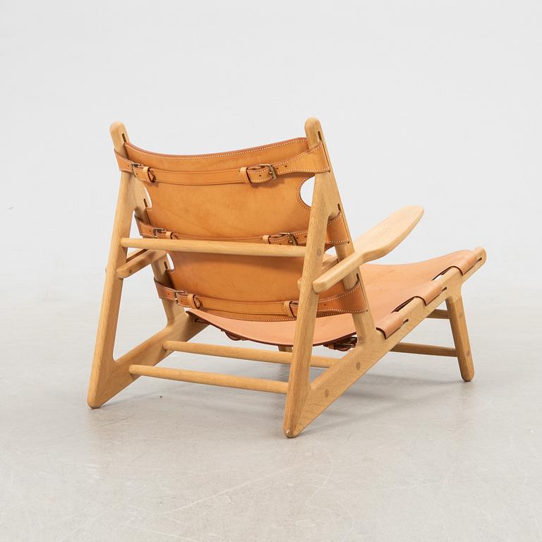 Børge Mogensen, Fåtölj "Jaktstolen" Fredericia Stolefabrik Danmark sent 1900-tal.