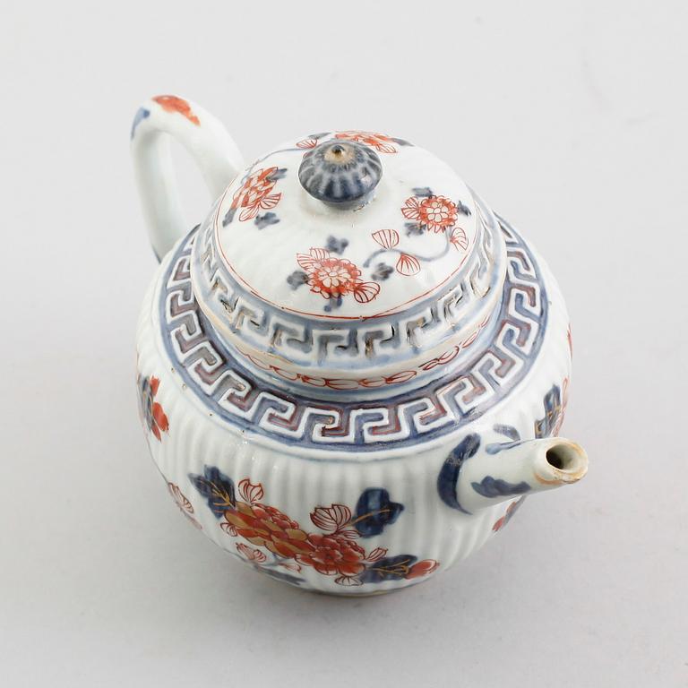 TEKANNA, porslin, Kina, 1700-tal.