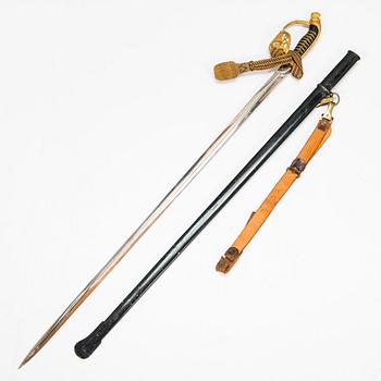 An Infantry Officer Sword, M1922, Finland, latter half of the 20th century.