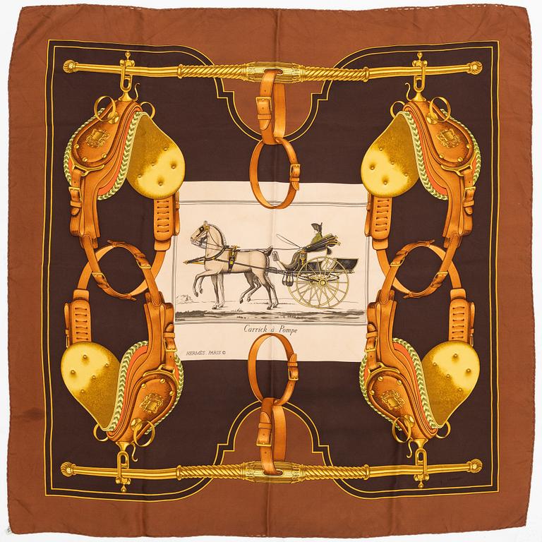 Hermès, scarves, 2 st.