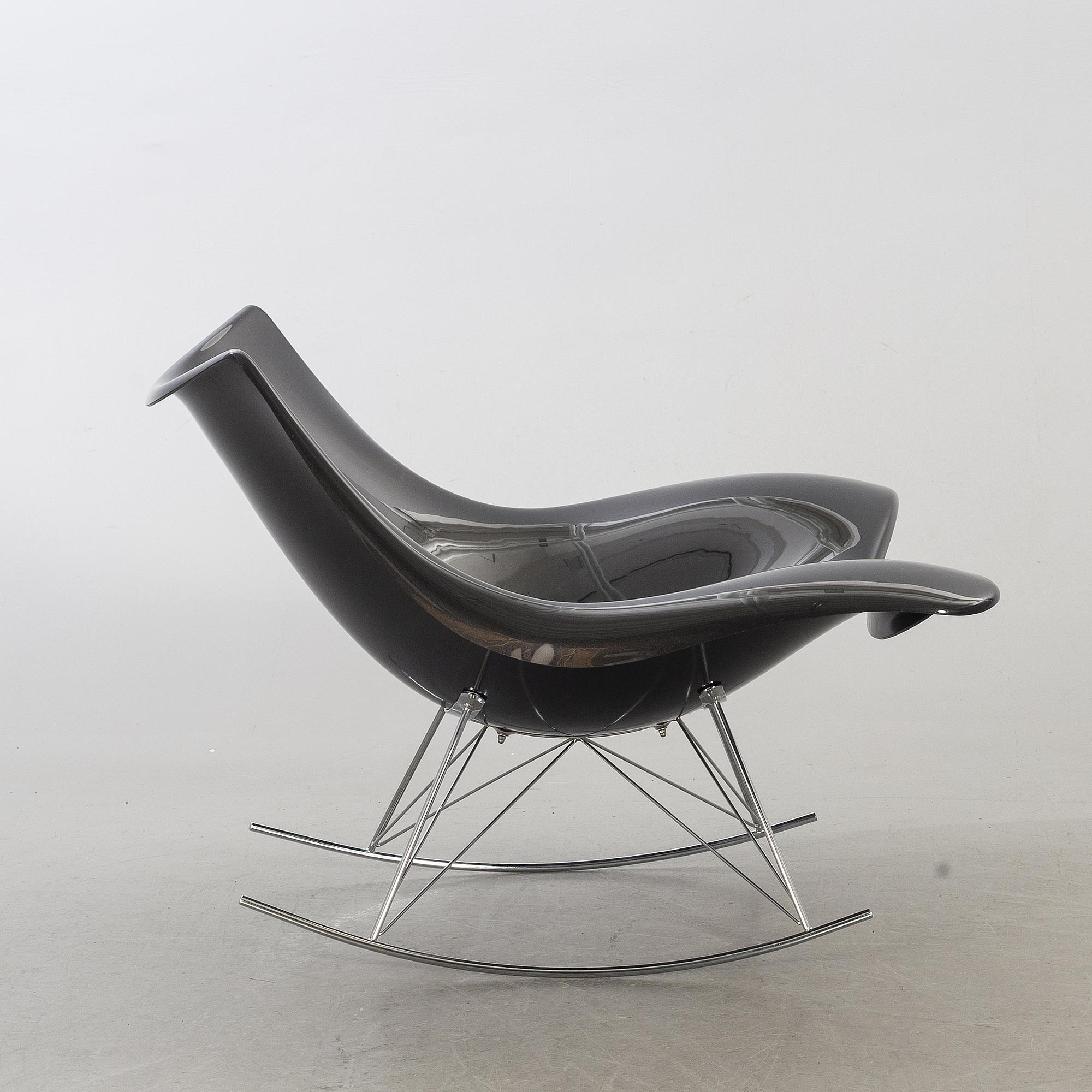 A THOMAS PEDERSEN "Stingray", Fredrica rockingchair. Denmark 21th century.