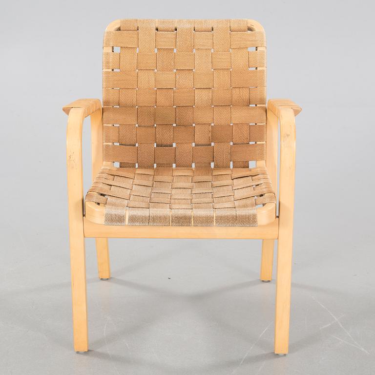 A model 45 armchair, designed by Alvar Aalto, Artek, 20th century.