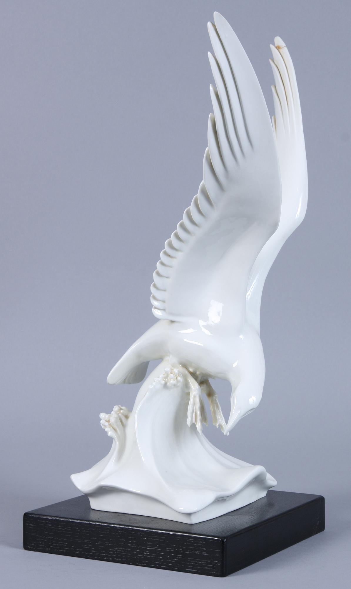 FIGURIN, porslin, Meissen.