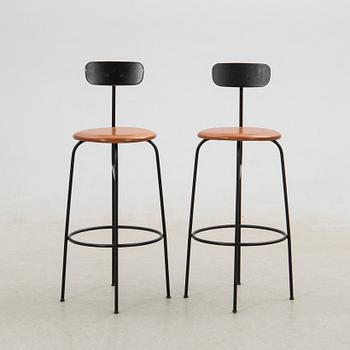 Afteroom, barstolar, ett par, "Counter Chair" Audo, Danmark.