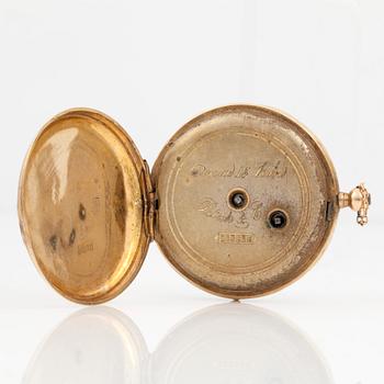 POCKET WATCH 2 pcs, 43 mm and 37 mm,