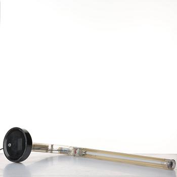 Anders Pehrson, bordslampa, "Tube", prototyp för Ateljé Lyktan, Åhus, omkring 1973.