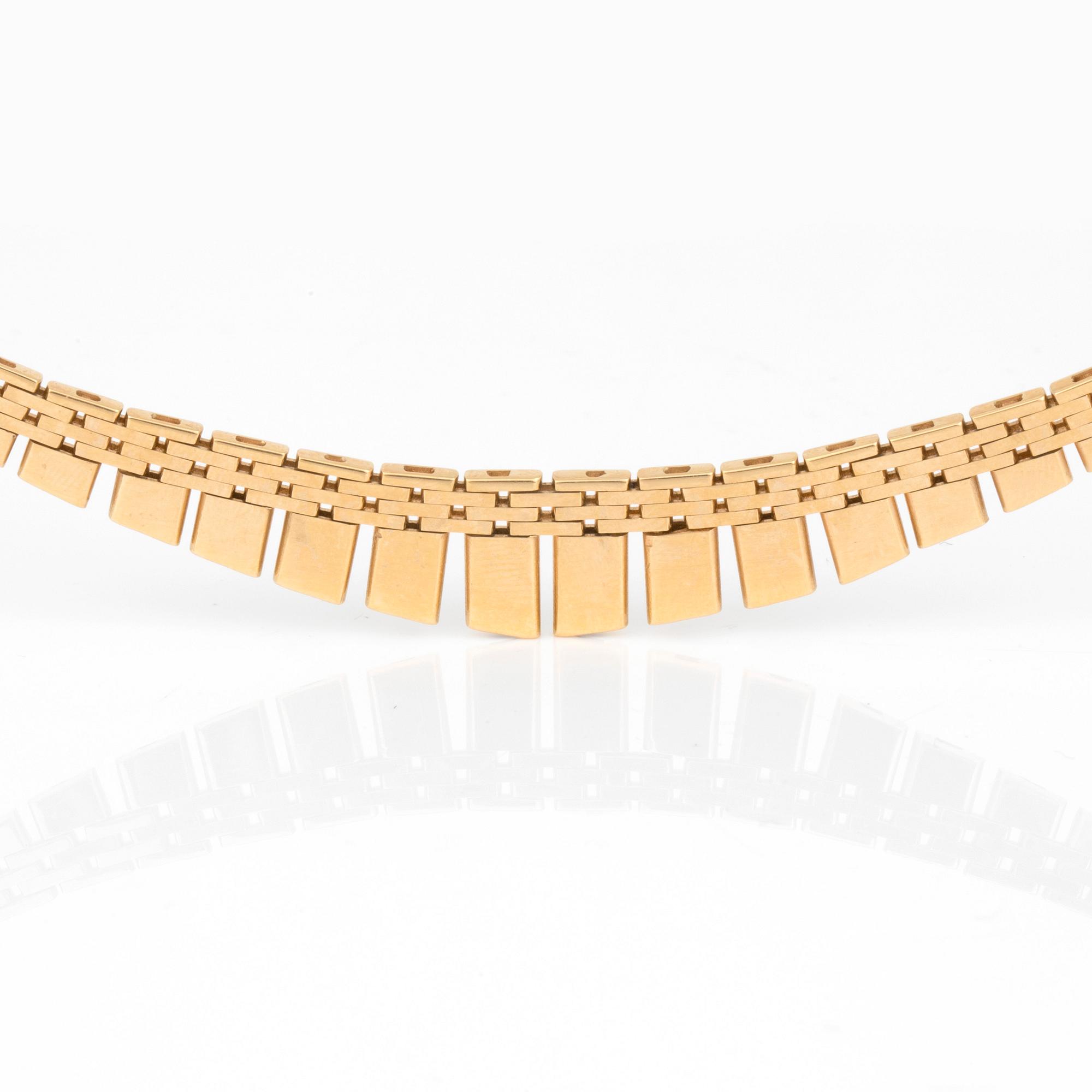 HALSBAND, grind länkar.
