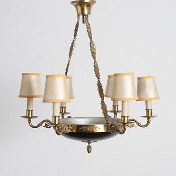 Taklampa, 1900-talets första hälft. Empirestil.