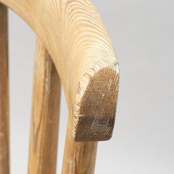 Axel Einar Hjorth, an 'Utö' pinewood chair, Nordiska Kompaniet, 1930's.