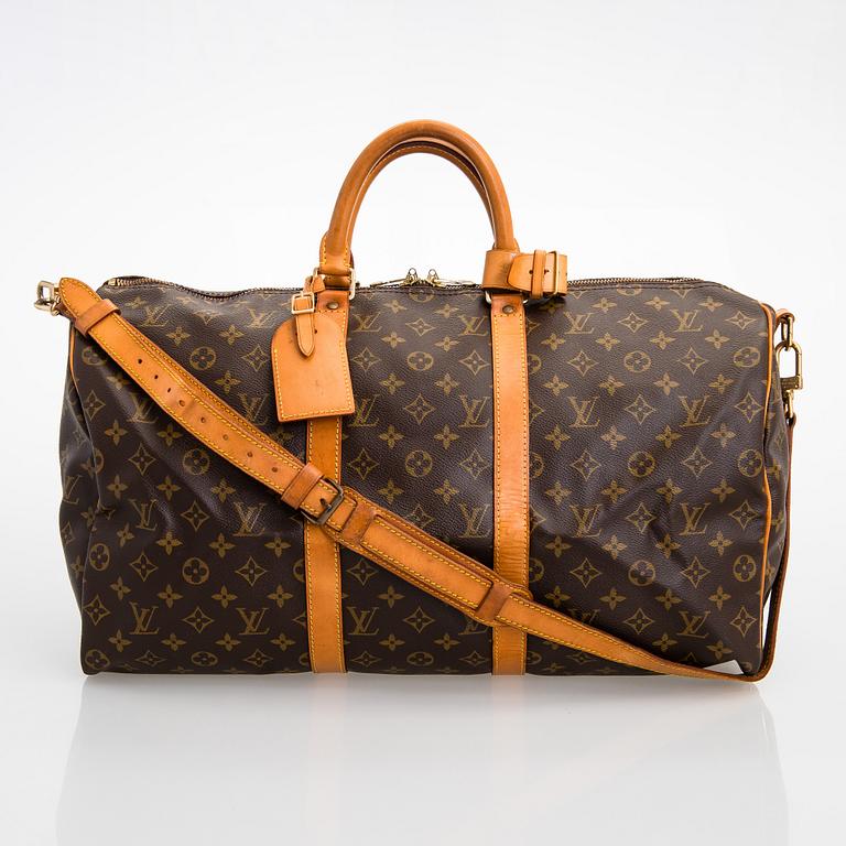 Louis Vuitton, "Keepall 50 Bandoulière", väska.