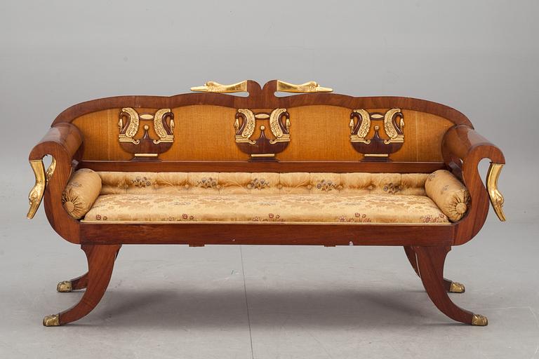 SOFFA, Empirestil, 1800-talets slut.