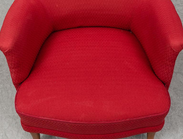 CARL MALMSTEN, fåtölj, "Farmor", 1900-talets andra hälft.