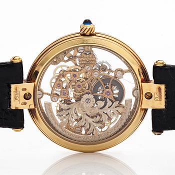 Dunhill, Skeleton, wristwatch, 33 mm.