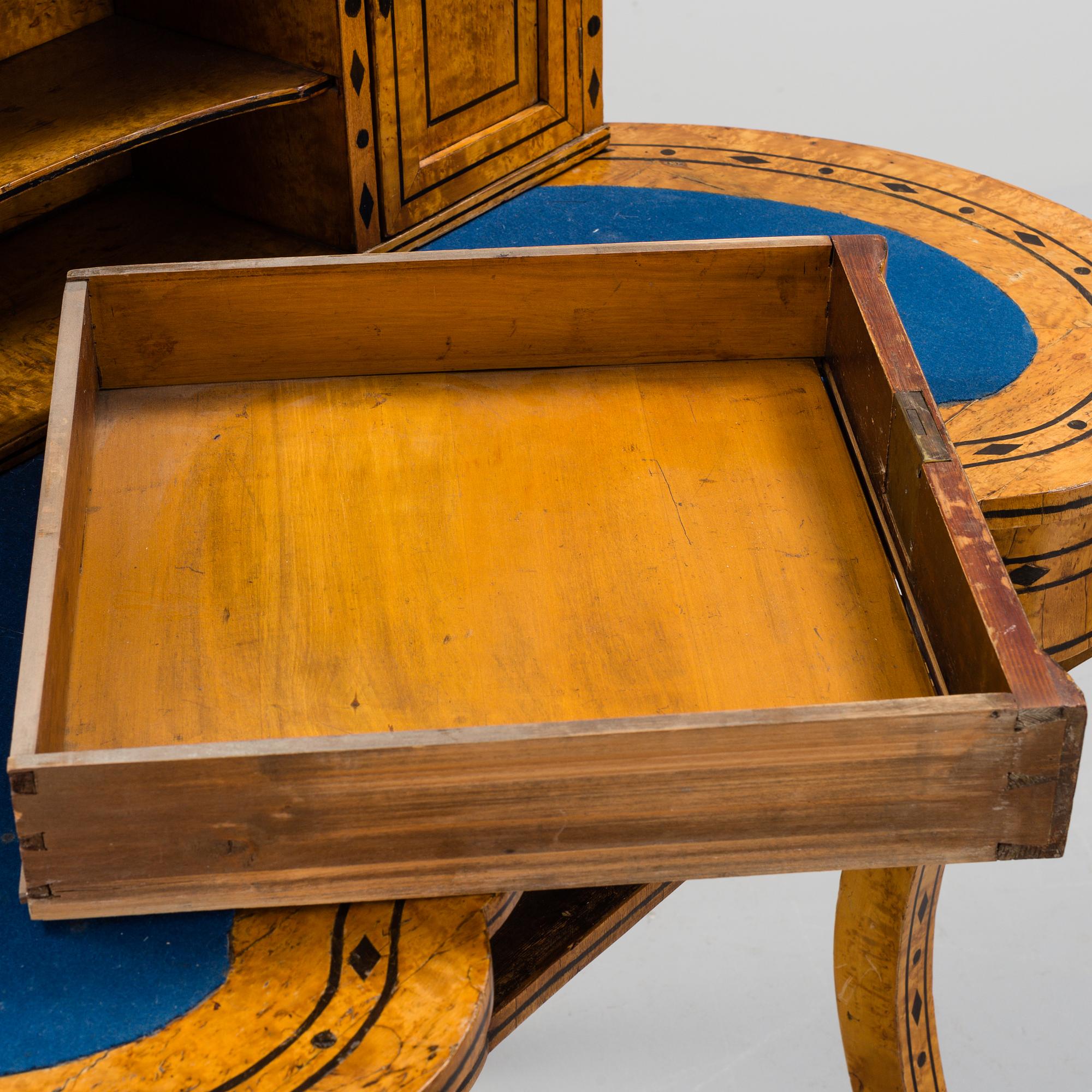 A Russian desk, 19th century.