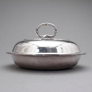 DUBBELKAROTT, sterlingsilver, Okubo, Japan, 1900-tal. Vikt 1607 gr.
