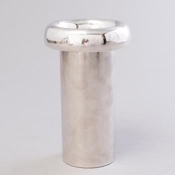 A Tapio Wirkkala sterling silver vase "Growth". k, Hämeenlinna 1990.