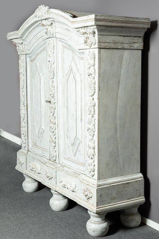 A Baroque cabinet, 18th century.