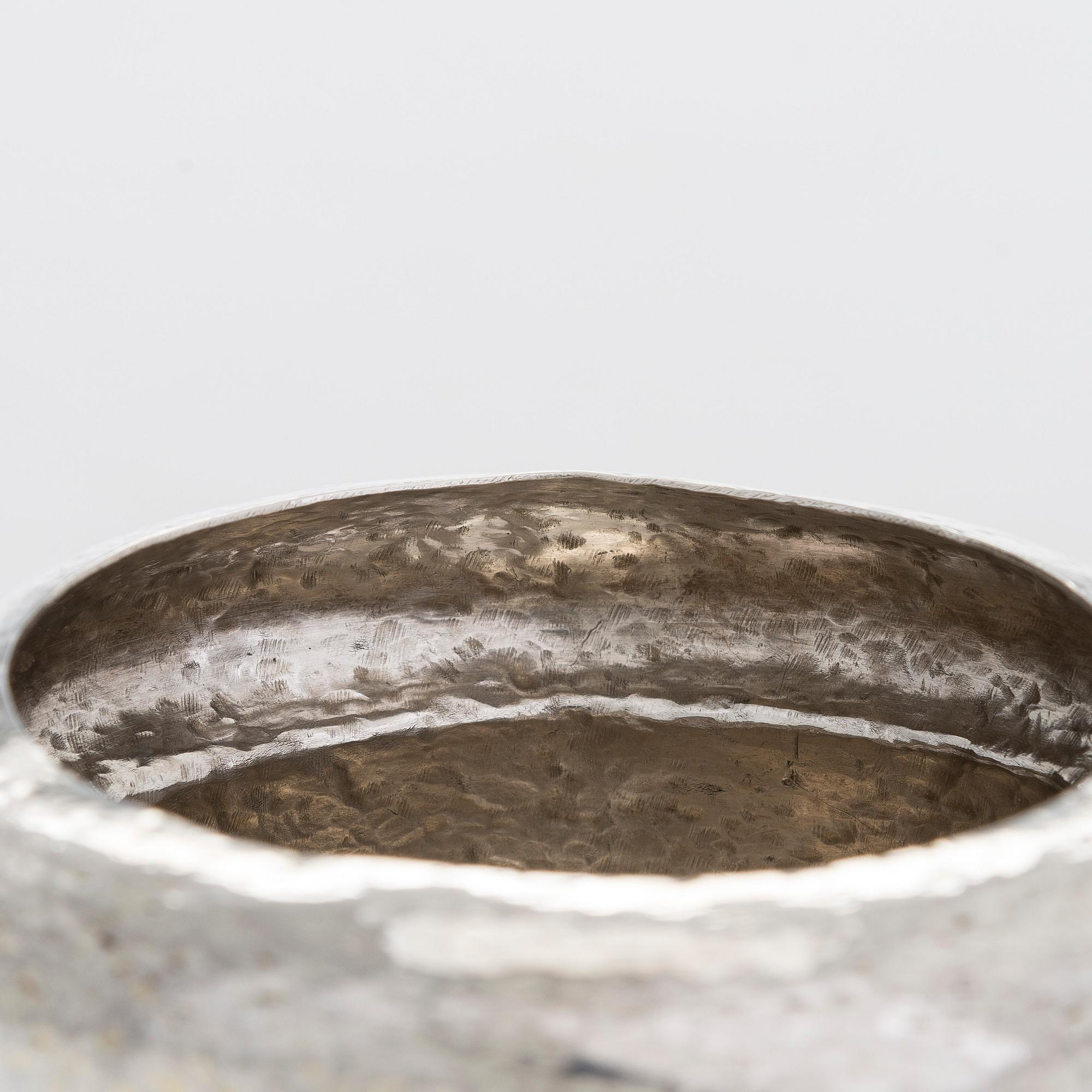 Björn Weckström, a silver jar, Helsinki 1962.