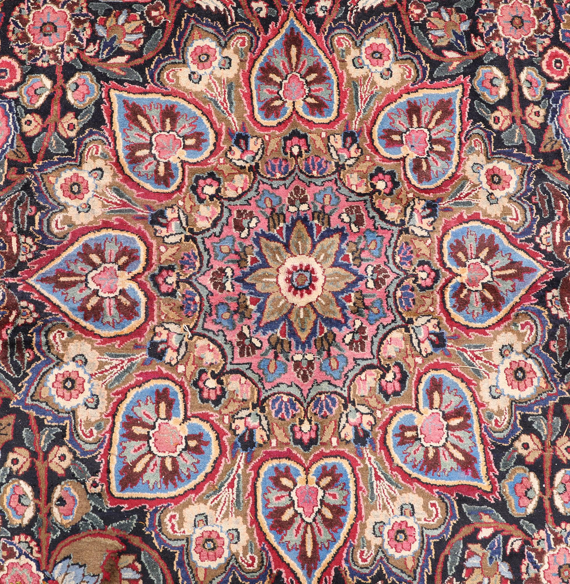Carpet, Antique Dorokhsh (Khorasan), Signed, 636 x 377 cm.