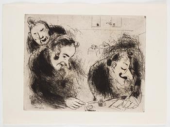 MARC CHAGALL, 71 st etsningar ur upplagan om 285 exemplar på Arches/MBM/J. Perrigot-papper, 1923-1948.