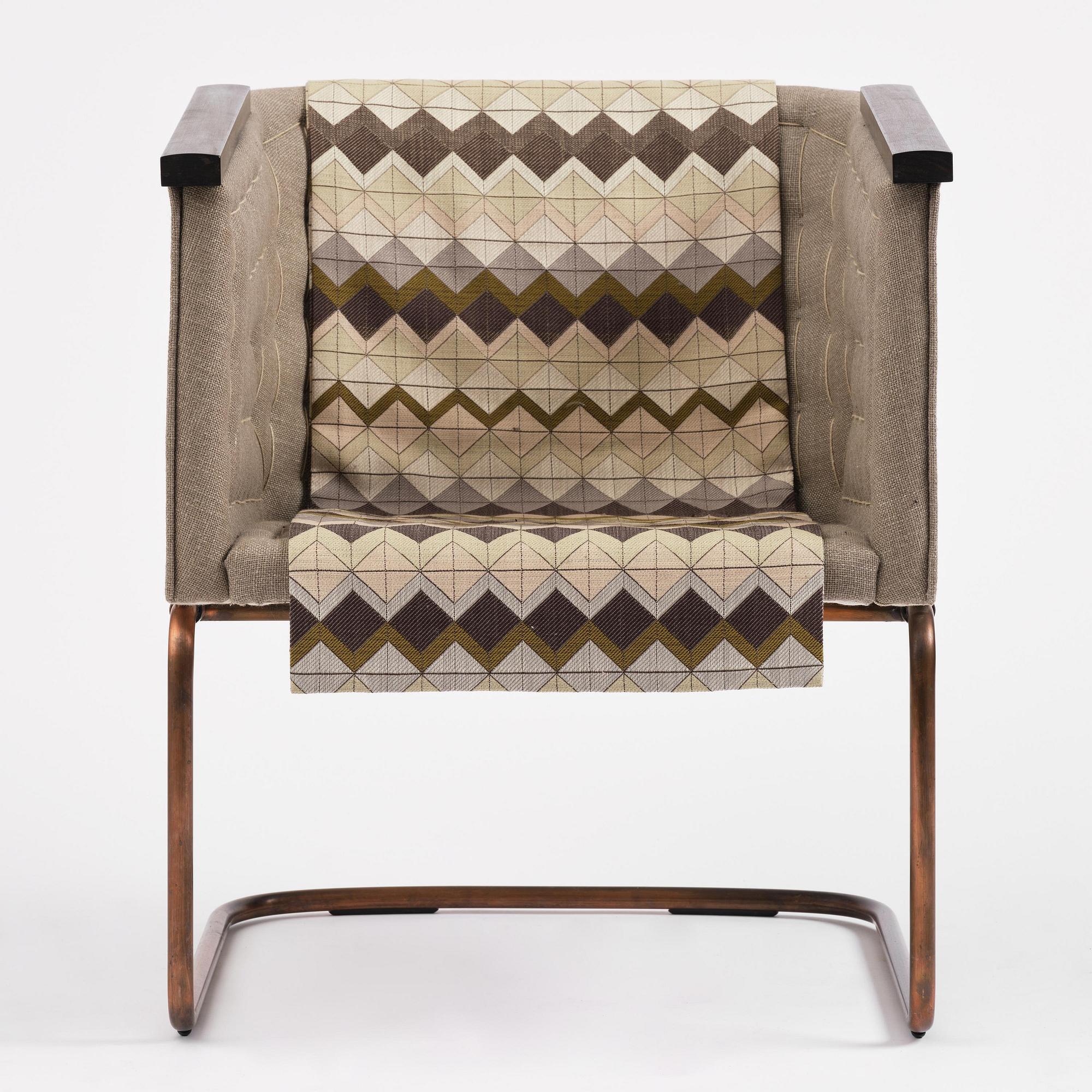 Mats Theselius, fåtölj, "Hommage à Sigurd Lewerentz", ed. 123/123, Källemo, Värnamo, efter 2012.