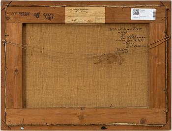 Emil Österman, "Landskap" - Villa Medici in Rome.