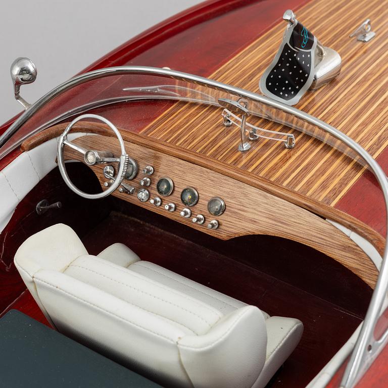 Model boat, Riva, second half of the 20th century.