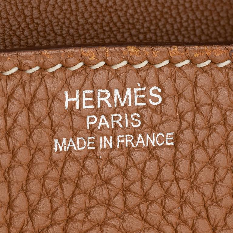 Hermès, a brown Togo 'Birkin 25' handbag, 2017.