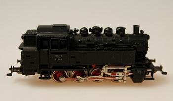 ÅNGLOK, 2 st, samt ELLOK, Märklin, 3032, 3005.2/Da800 samt 3021, H0.