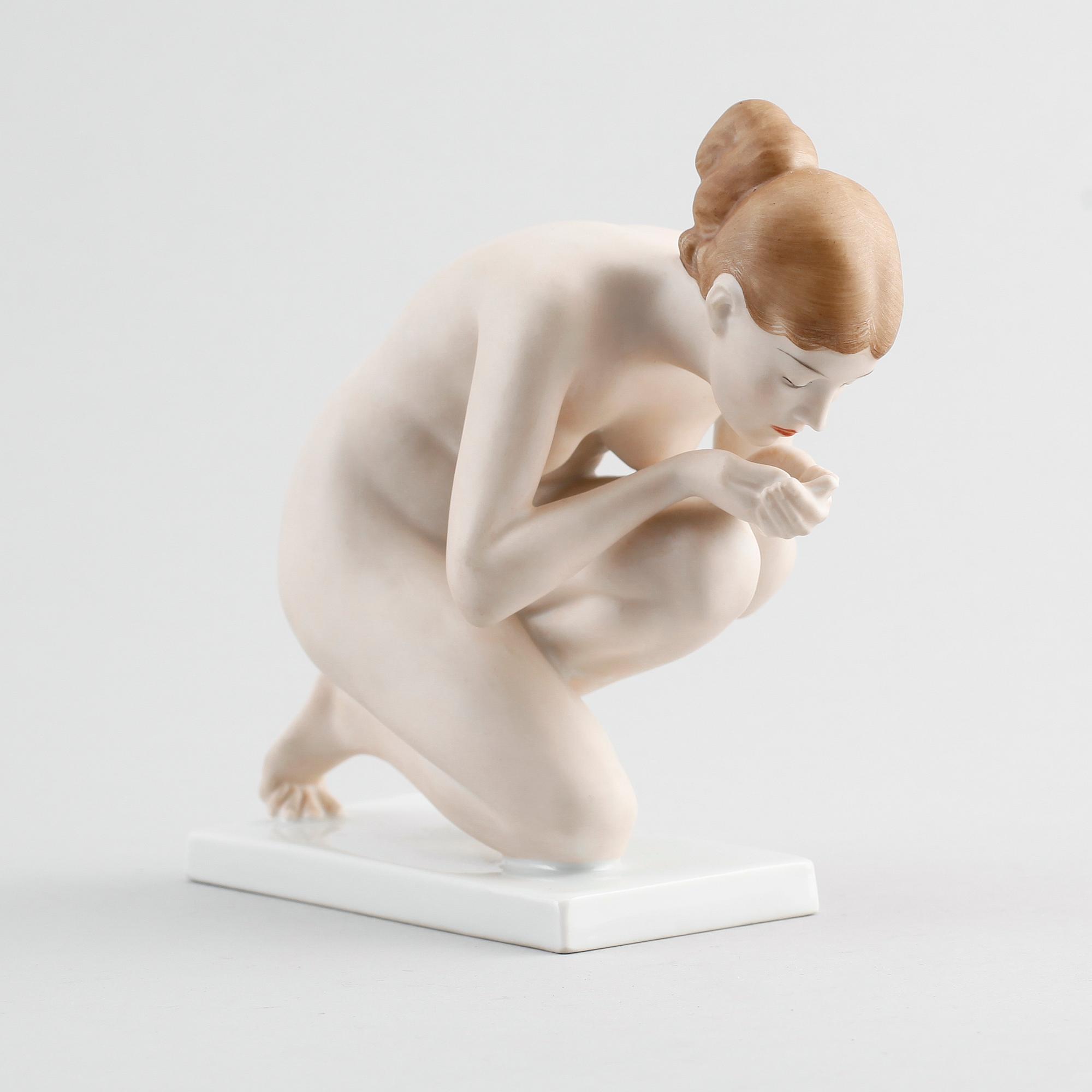 FIGUR, porslin, Ernst Wenck, Rosenthal.