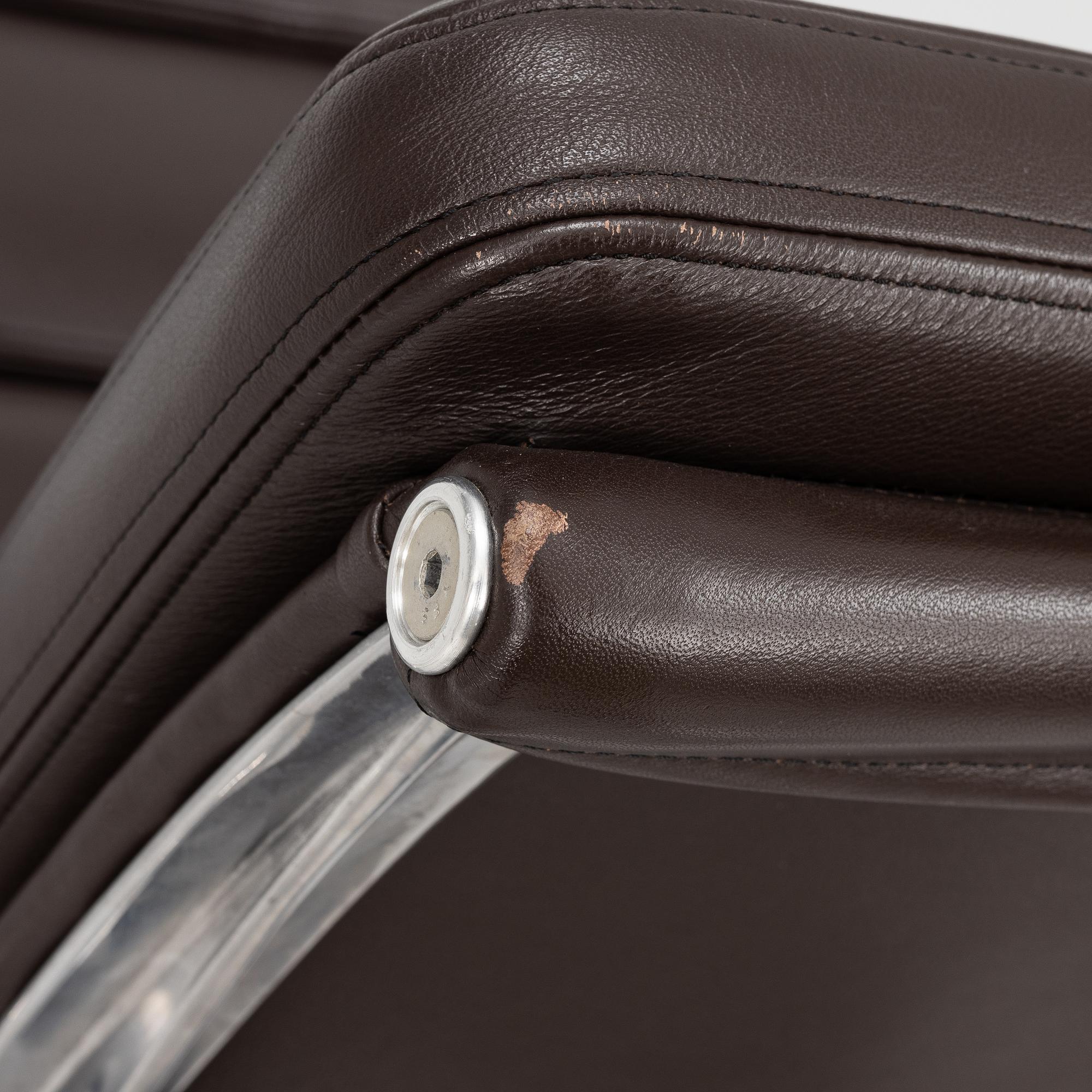 Charles & Ray Eames, kontorsstol, "Soft Pad Chair EA 219, high backrest", Hermen Miller, 2000-tal.