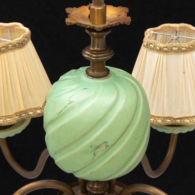 Bertil Brisborg, taklampa, modell ”30115”, Nordiska Kompaniet, 1940/50-tal.