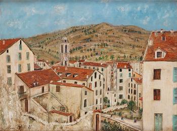 747. Maurice Utrillo, "Vue de Corte".