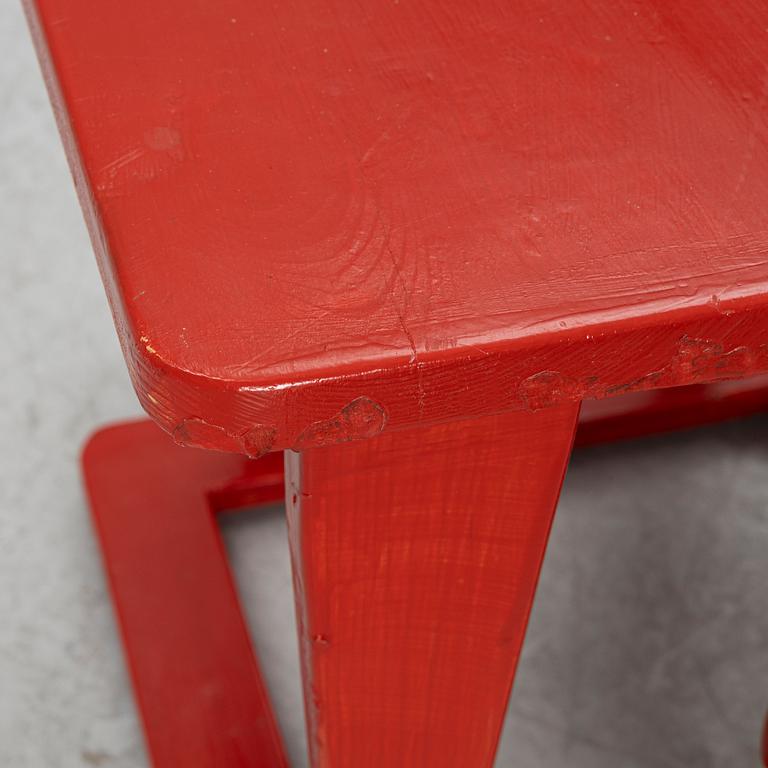 Library ladder, second half of the 20th century.