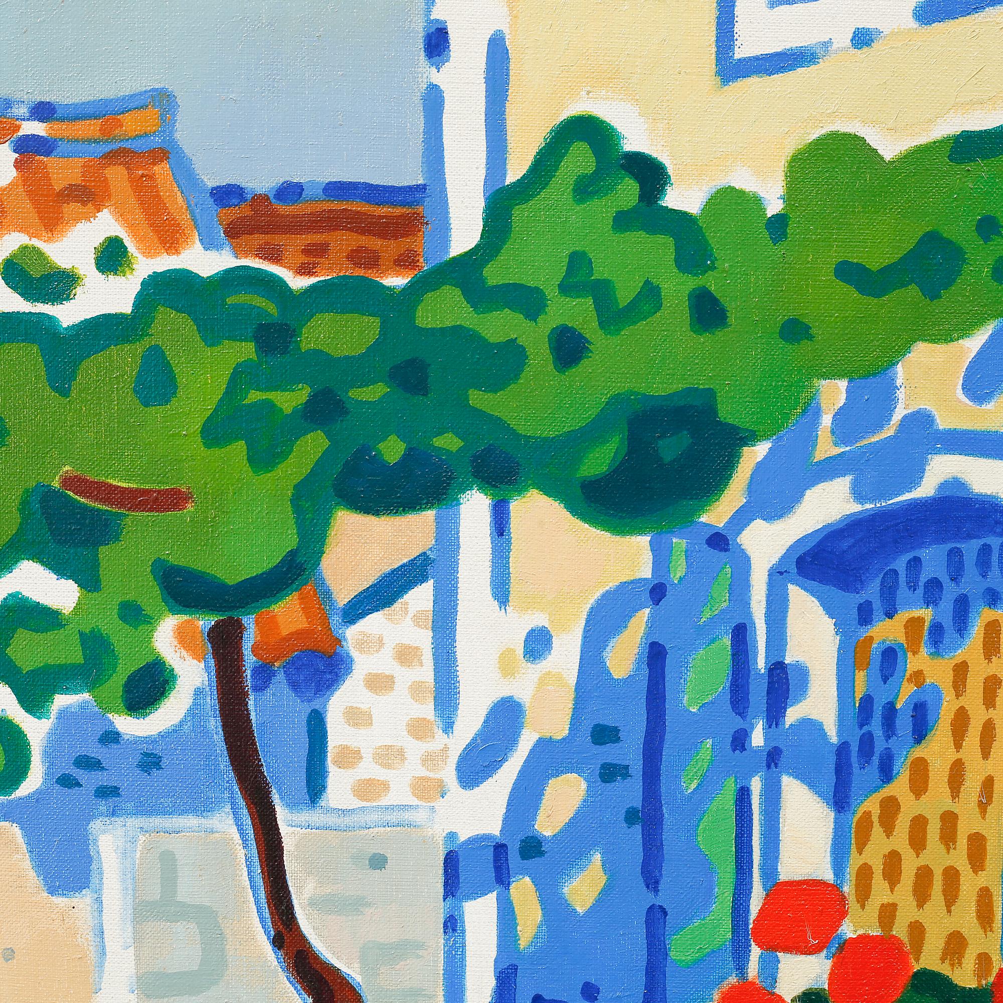 GUY CHARON, olja på duk, signerad.