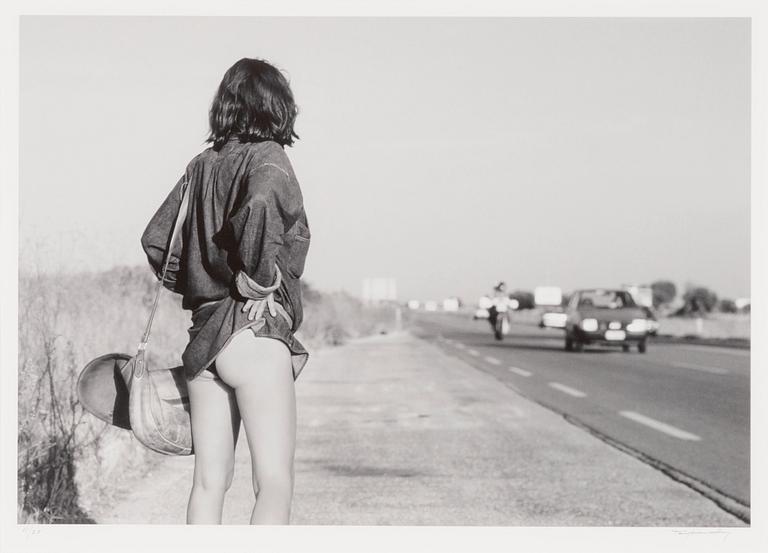 Tony Landberg, "Vägflicka Italien", 1972.