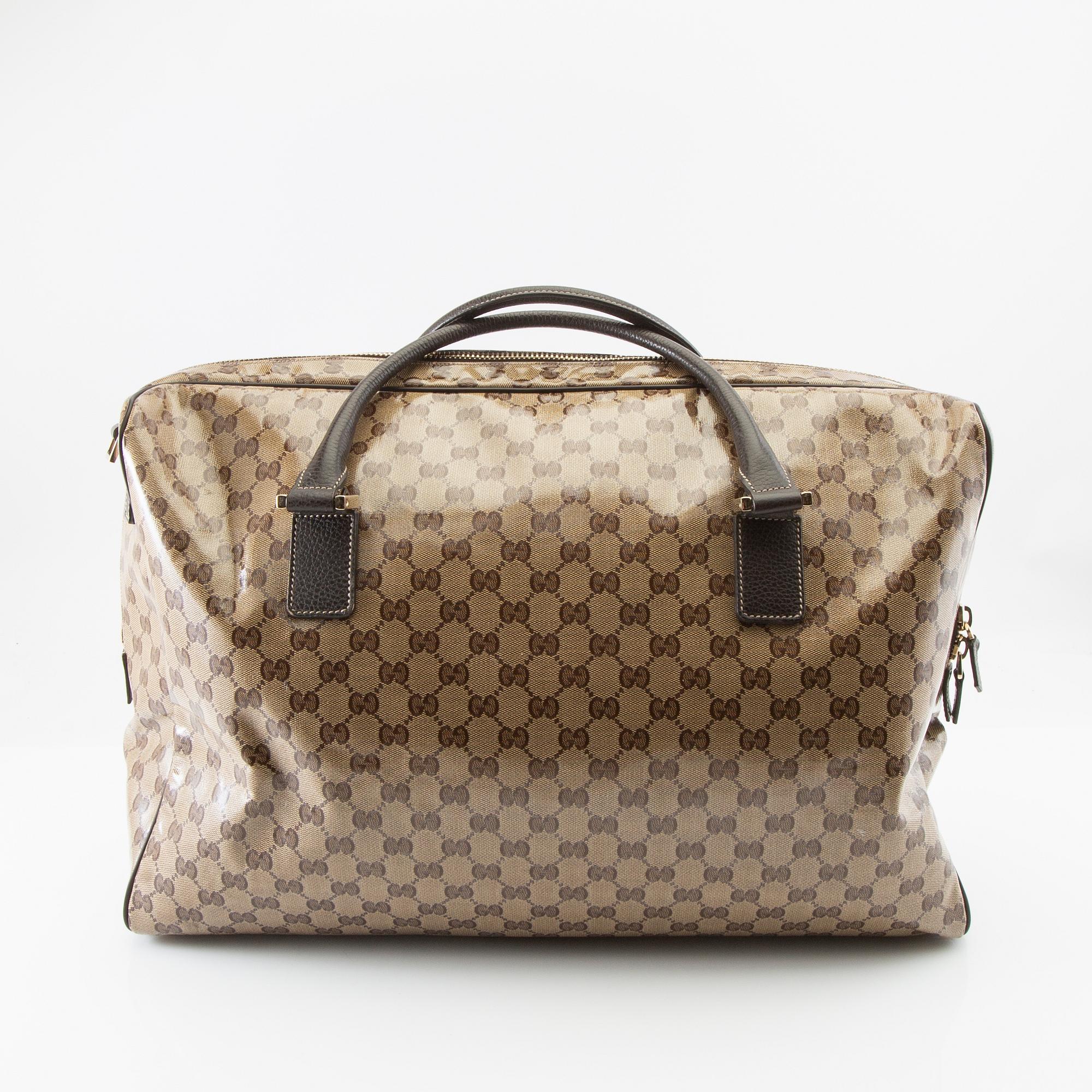 Gucci bag "GG Crystal duffle weekend".