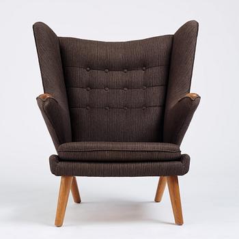Hans J. Wegner, a 'Papa bear' easy chair, AP-stolen, Denmark, 1950s-1960s. Designed in 1952.