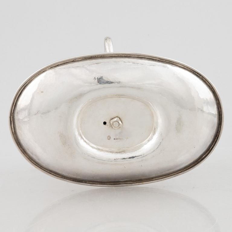 Sauceboat, silver, Fritz Heimbürger, 1926, Denmark.