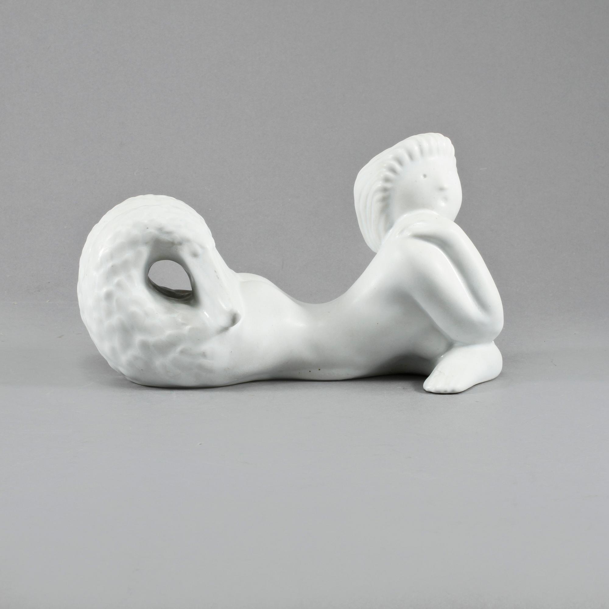 FIGURIN, stengods, Stig Lindberg, Gustavsberg, omkring 1900-talets mitt.