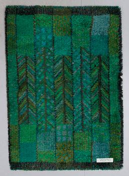 Marianne Richter · RYA, Marianne Richter, ur "Östergyllen"-serien, 1960/70-tal. Ca 200x 140 cm.