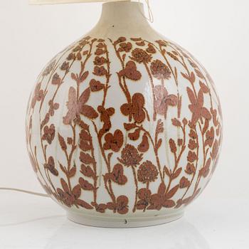 Carl-Harry Stålhane och Kent Eriksson, bordslampa, stengods, Designhuset.