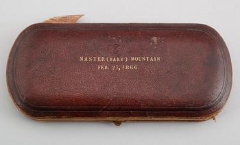 DOPSET, 3 delar, silver, Birmingham 1865. Vikt ca 70 gram.